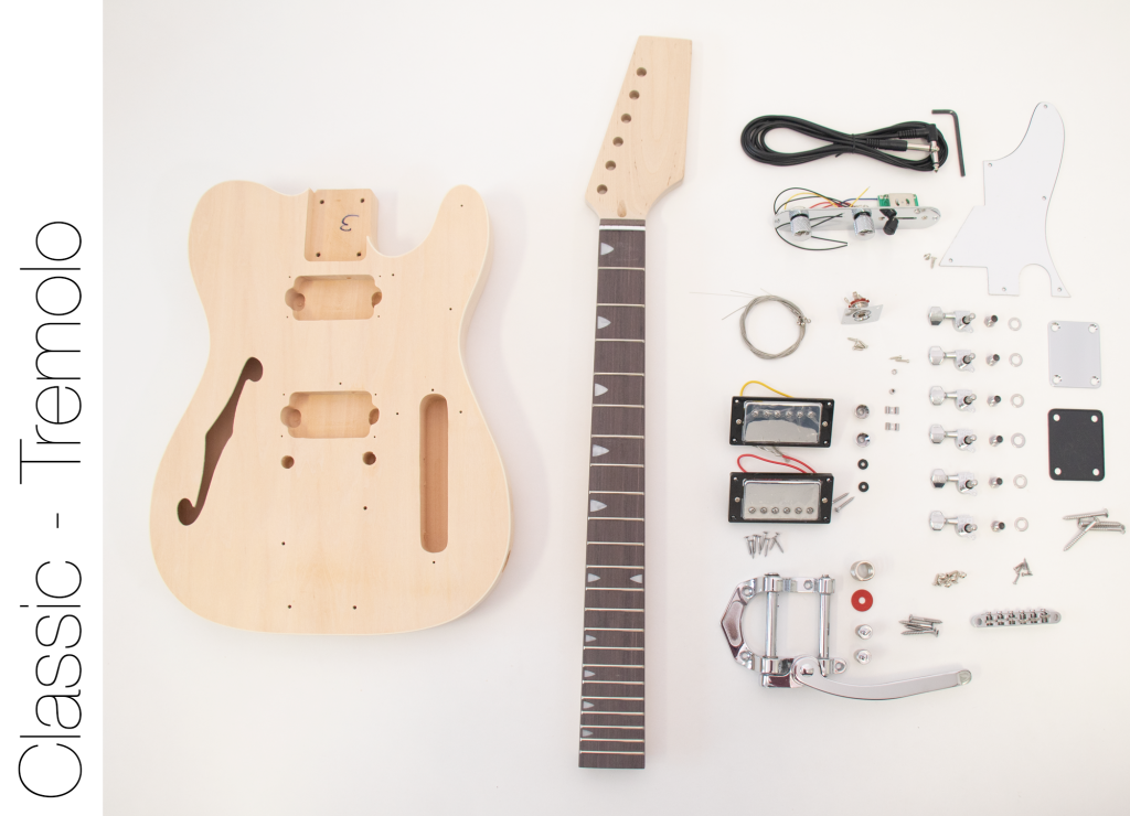 The Fret Wire S Discount On Diy Electric Guitar Kit Tl Thinline Tremolo