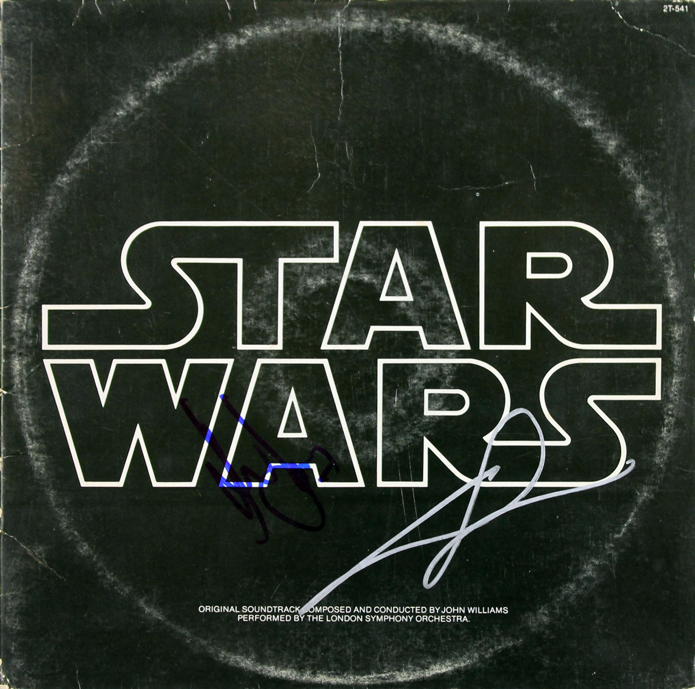 Harrison Ford & George Lucas Signed Star Wars Soundtrack Album Cover BAS #A06711 Sale Coupon