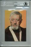 Alec Guinness Star Wars A New Hope Authentic Signed 4×6 Postcard BAS Slabbed Sale Coupon
