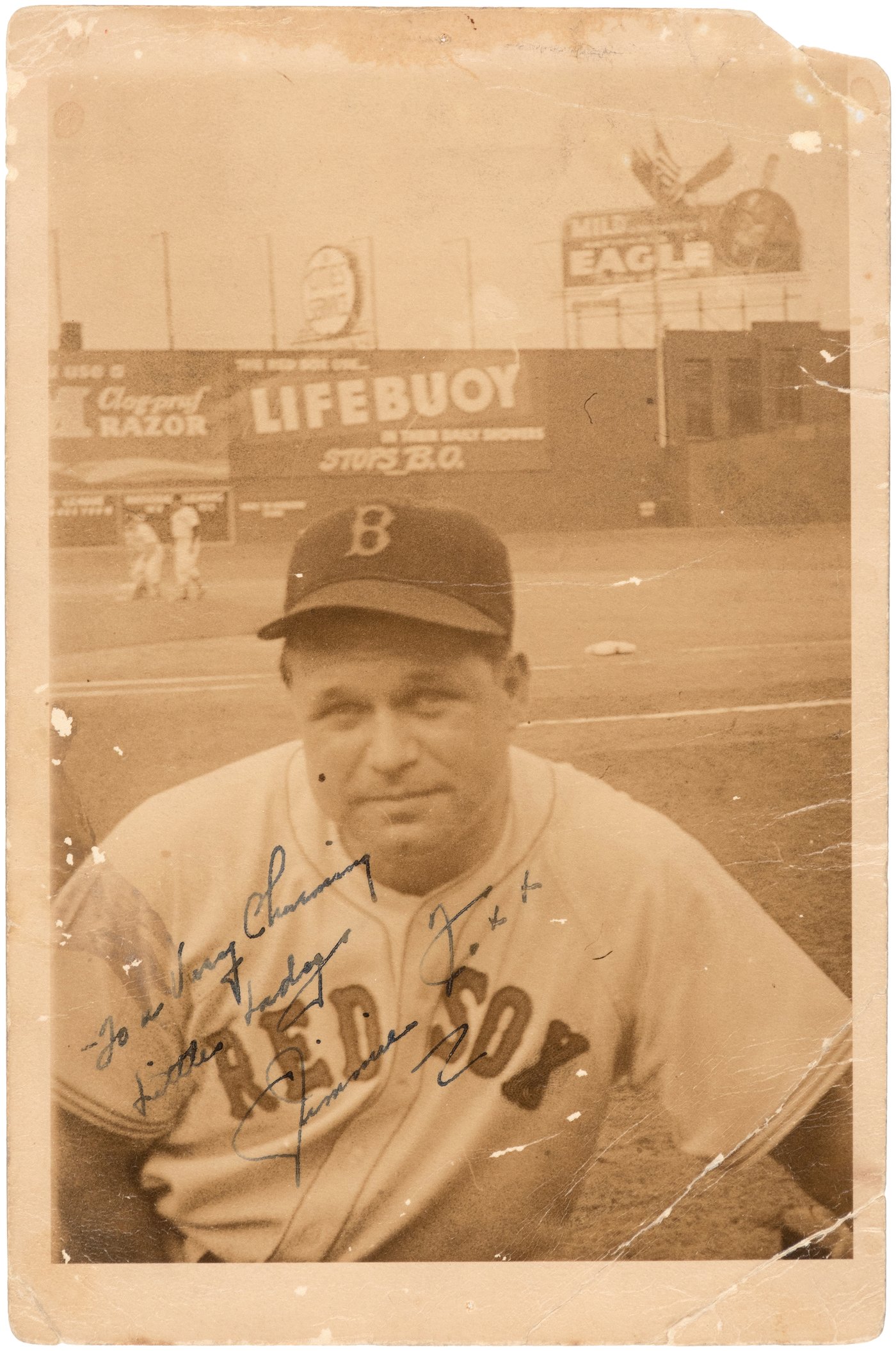 Red Sox Jimmie Foxx Authentic Signed B&W 5×7.5 Photo Autographed JSA #XX22088 Sale Coupon