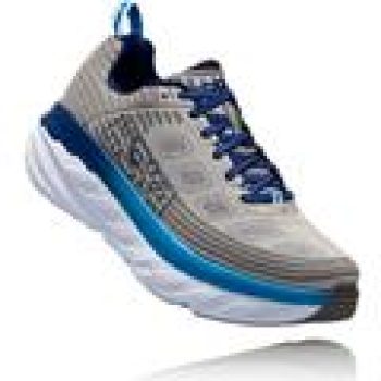 Hoka One One Bondi 6 Men’s Wide EE Vapor Blue Frost Grey 1019271 VBFG EFOOTWEAR SALE COUPON