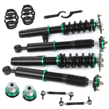 ECCPP Coilovers Suspension Set Adj. Height Strut Shocks For 2001-05 BMW E46 320i 325i Sale Coupon