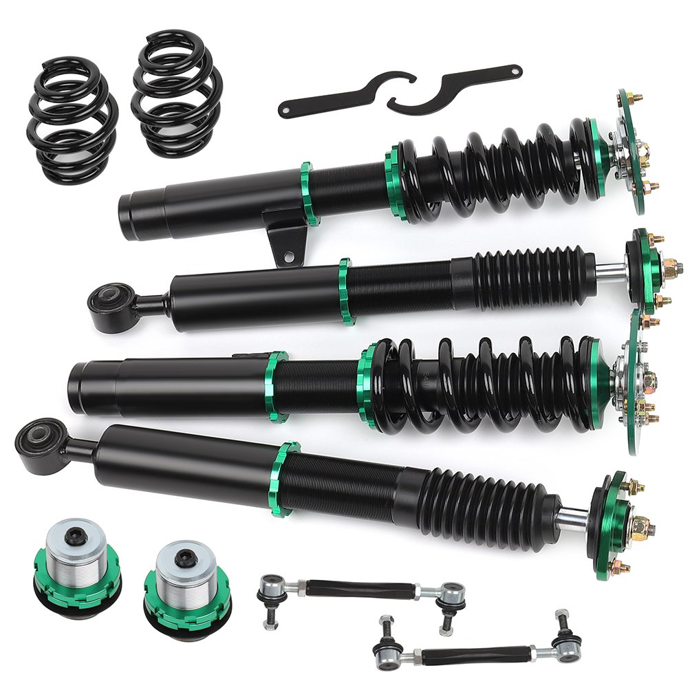 ECCPP Coilovers Suspension Set Adj. Height Strut Shocks For 2001-05 BMW E46 320i 325i Sale Coupon