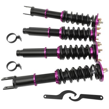 ECCPP Coilovers Suspension Set Adj. Height Struts Shocks For 2008-2012 Honda Accord Sale Coupon