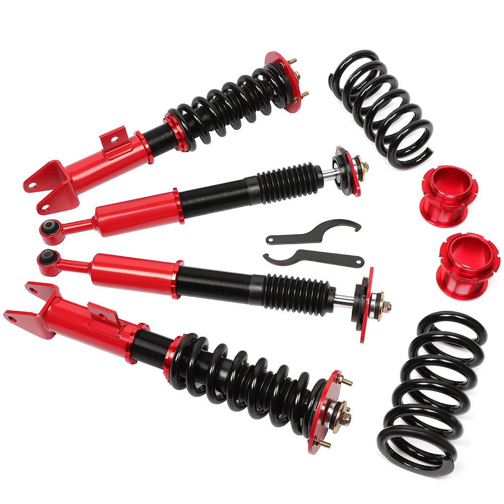 ECCPP Coilovers Suspension Set Adj. Height Strut Shocks For Toyota Corolla 03-08 E130 Sale Coupon