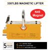 ECCPP 1500KG Magnetic Lifter 3307lb Steel Lifting Magnet Magnetic Lifter Hoist Crane Sale Coupon