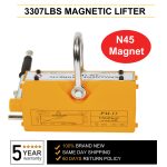 ECCPP 1500KG Magnetic Lifter 3307lb Steel Lifting Magnet Magnetic Lifter Hoist Crane Sale Coupon