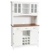 CostwayBuffet And Hutch Kitchen Storage Cabinet Sale Coupon