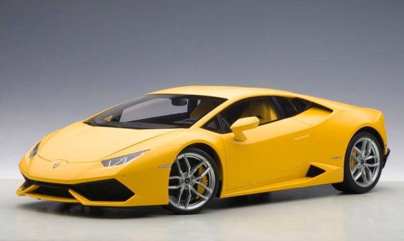 Diecastmodelswholesale Lamborghini Huracan LP610-4 Giallo Horus/Matt Yellow 1/12 Model Car by Autoart Sale Coupon