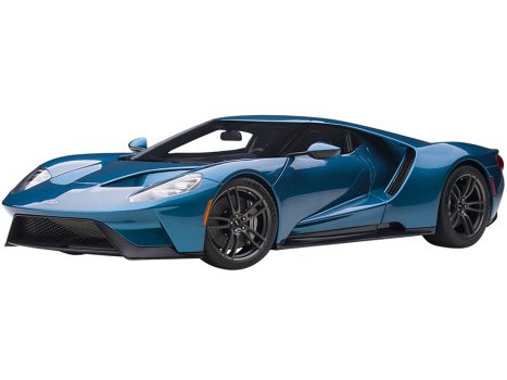 Diecastmodelswholesale 2017 Ford GT Liquid Blue Metallic 1/12 Model Car by Autoart Sale Coupon