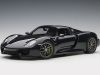 Diecastmodelswholesale Porsche 918 Spyder Weissach Package Basalt Schwarz Black Metallic 1/12 Model Car by Autoart Sale Coupon