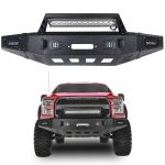 ECCPP 2015-2017 Ford F150 Powder Coat Steel Front Winch Bumper with 5x Light Sale Coupon