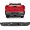 ECCPP Powder Coat Steel Rear Back Step Bumper w/4x Leds for 2015-2020 Ford F150 Sale Coupon