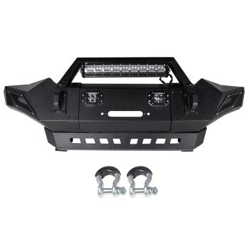 ECCPP 2005-2015 Toyota Tacoma Front Bumperw Leds D-rings Winch -1 PC Sale Coupon