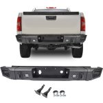 ECCPP Steel Step Rear Bumper w/18w Led Light for 2007-2013 Chevy Silverado 1500/GMC Sierra 1500 Sale Coupon