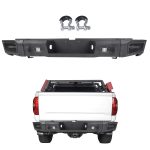 ECCPP Heavy Steel Rear Bumper Built-in 4x Led Lights D-rings for 2007-2013 Toyota Tundra Sale Coupon