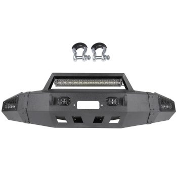 ECCPP 2010-2018 Dodge Ram 2500 3500 Heavy Steel Front Bumper w/ Winch Plate Led Light Sale Coupon