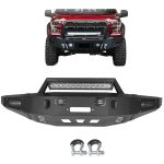 ECCPP 2009-2014 Ford F150 SVT Raptor Powder Coated Front Bumper Assembly w Lights Sale Coupon