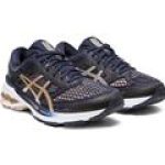 Asics Gel Kayano 26 Women’s Wide D Running Shoe Midnight Frosted Almond 1012A459 400 EFOOTWEAR SALE COUPON
