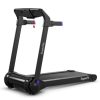 Costway3HP Folding Electric Treadmill Running Machine-Purple Sale Coupon