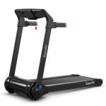 Costway3HP Folding Electric Treadmill Running Machine-Blue Sale Coupon