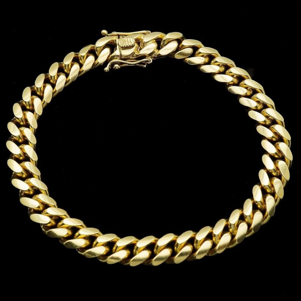 WJD Exclusives Solid 14K Yellow Gold 9mm Miami Cuban Curb Men’s Bracelet 8.5” HEAVY Sale Coupon
