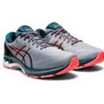 Asics Gel Kayano 27 Men’s Running Shoe Sheet Rock Magnetic Blue 1011A767 021 EFOOTWEAR SALE COUPON
