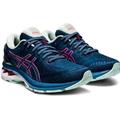 Asics Gel Kayano 27 Women’s Running Shoe Mako Blue Hot Pink 1012A649 400 EFOOTWEAR SALE COUPON