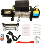 ECCPP Electric Winch Tow Trailer 8000LBS 27m Steel Cable For 07-20 Jeep Wrangler Sale Coupon