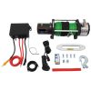 ECCPP ECCPP 12V 9500LBS Electric Winch Synthetic Rope Truck Trailer Tow Off Road 4WD 166804 Sale Coupon