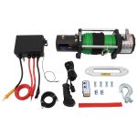 ECCPP ECCPP 12V 9500LBS Electric Winch Synthetic Rope Truck Trailer Tow Off Road 4WD 166804 Sale Coupon