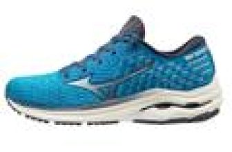 Mizuno Wave Inspire 17 WaveKnit Men’s Running Shoe Mykonos Blue-Ombre Blue 411307.5FRE EFOOTWEAR SALE COUPON