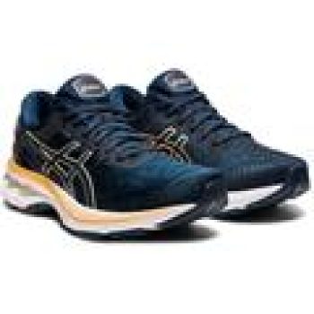 Asics Gel Kayano 27 Women’s Running Shoe French Blue Champagne 1012A649 402 EFOOTWEAR SALE COUPON