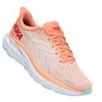 Hoka One One Clifton 8 Women’s Cantaloupe Silver Peony 1119394 CSPY EFOOTWEAR SALE COUPON