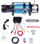 ECCPP ECCPP 12V 13000LBS Electric Winch Synthetic Rope Truck OFFROAD Trailer 4WD Sale Coupon