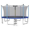 Costway15 Ft Outdoor Bounce Trampoline with Safety Enclosure Net Sale Coupon