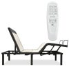 CostwayQueen Size Adjustable Bed Base Electric Bed Frame with Massage Modes Sale Coupon