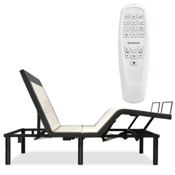 CostwayQueen Size Adjustable Bed Base Electric Bed Frame with Massage Modes Sale Coupon