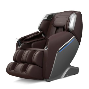 CostwayFull Body Zero Gravity Massage Chair with SL Track Voice Control Heat-Brown Sale Coupon