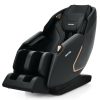 CostwayFull Body Zero Gravity Massage Chair with SL Track Heat Installation-free-Black Sale Coupon