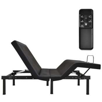 CostwayAdjustable Electric Bed Frame with Massage Remote Control Sale Coupon