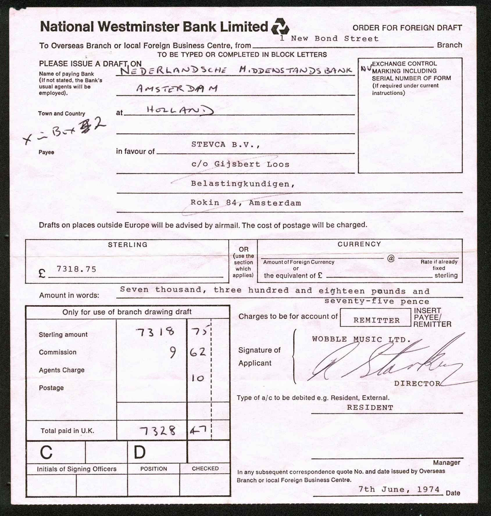 Ringo Starr (Signed “R. Starkey”) Signed 8×8.5 1974 Bank Document PSA #Z08538 Sale Coupon