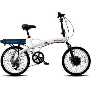 ProdecoTech Mariner 8 V5 Folding Electric Bicycle – White/Black Best Discount