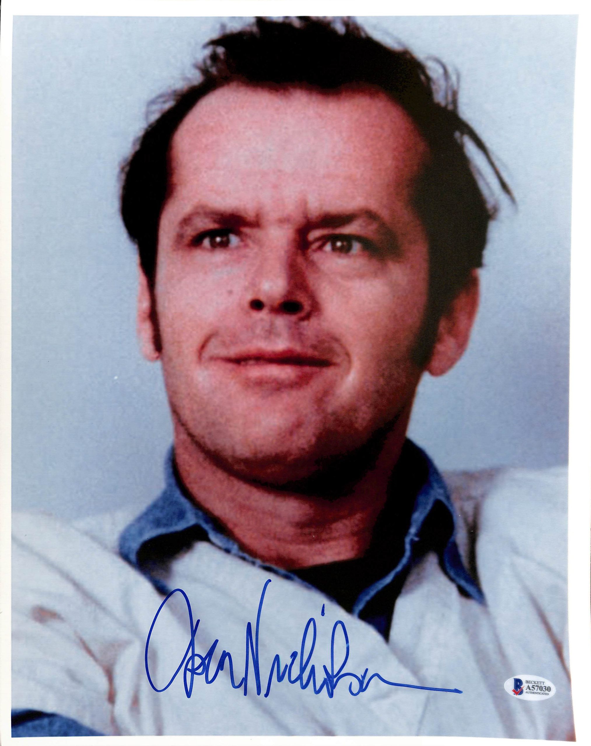 Jack Nicholson One Flew Over The Cuckoo’s Nest Signed 12×15 Photo BAS #A57030 Sale Coupon