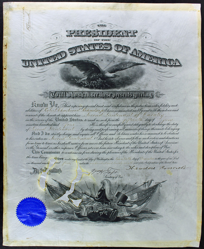 Theodore Roosevelt & William Howard Taft Signed 15×20 1904 Document BAS #AB14025 Sale Coupon
