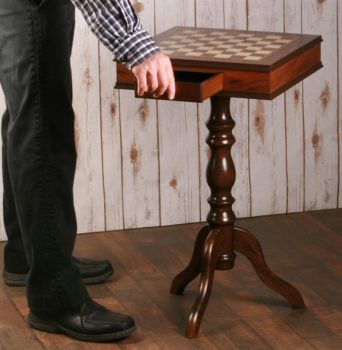 27″ Roma Chess and Checkers Table on Sale Coupon From The Real Masters Of Chess