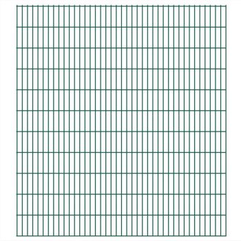 2D Garden Fence Panels 2008×223 m 32 m Total Length Green Sale Coupon