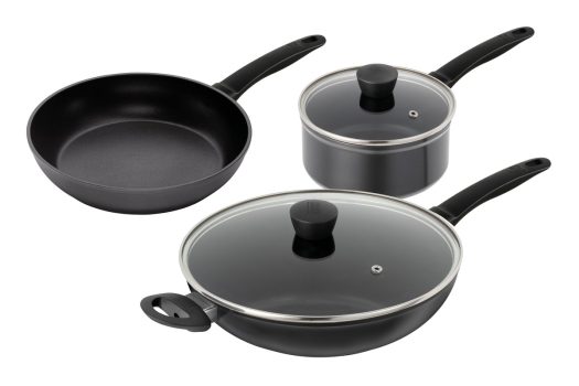 Kuhn Rikon Easy Induction 5pc Set (Frying pan 20 / Saucepan with lid 16 / Sauté pan with lid 28cm) Sale Coupon
