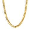 WJD Exclusives Solid 14K Yellow Gold 8mm Wide Miami Cuban Chain 20″-30″ – 20 Sale Coupon