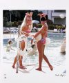 Hugh Hefner Authentic Signed 16.5×20 Playboy Artist Print Photo BAS #A02016 Sale Coupon